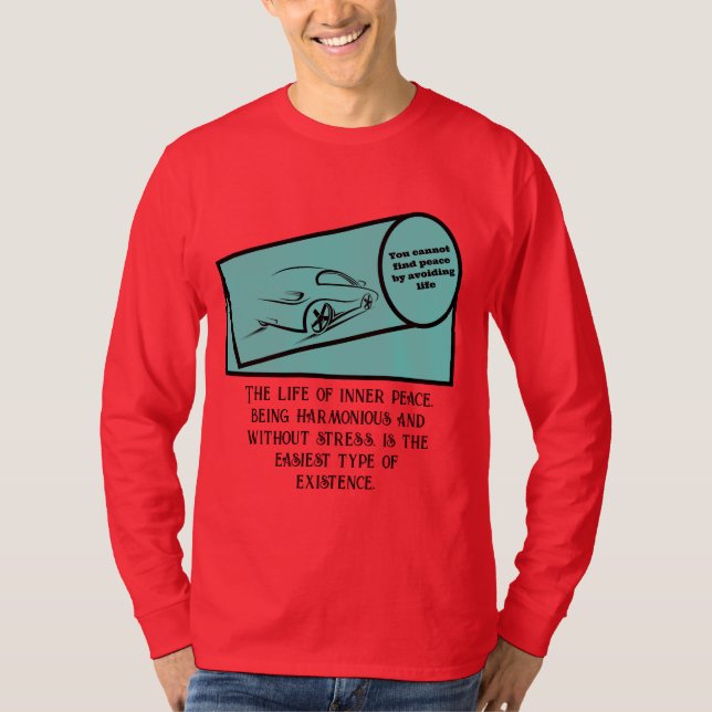 Red Basic Hoodies T Shirt (Framsida)