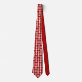 Red basket tie slips