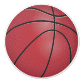 Red Basketball Knopp
