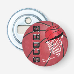 Red Basketball och Net Flasköppnare