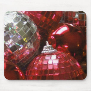 Red Baubles mousepad Musmatta