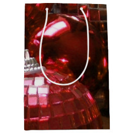 Red Baubles presentsäcksmedium