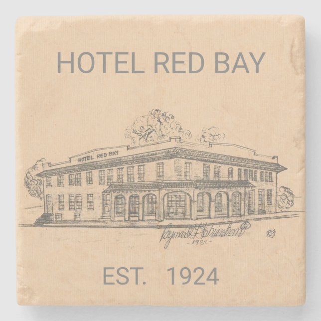 Red Bay Hotel Underlägg (Framsidan)