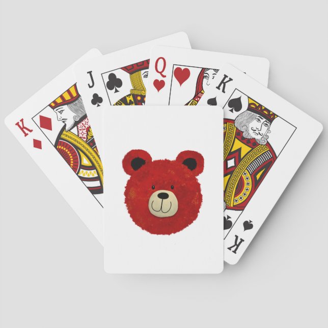 Red Bear Casinokort (Baksidan)