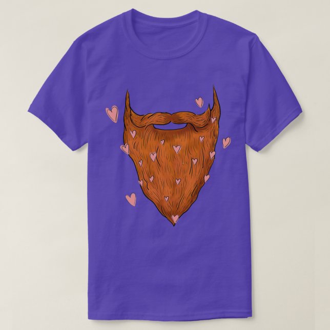Red Beard Kärlek T Shirt (Design framsida)