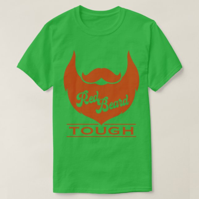 Red Beard Tuff T Shirt (Design framsida)
