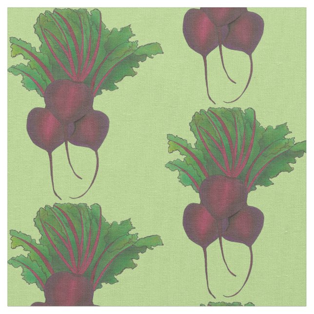 Red Beet Bunch Vegetable Garden Cooking Food Vegan Tyg (Närbild)