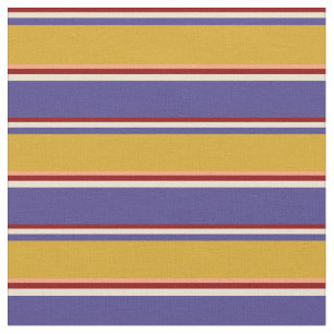 Red, Beige, Blue, Goldenrod & Light Salmon Tyg