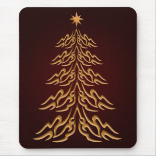 Red Bell Julgran Mouse Pad Musmatta