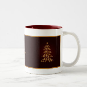 Red Bell Julgran Mugg