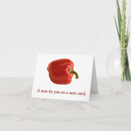 Red Bell Pepper Bright Photo on Kort