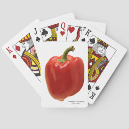 Red Bell Pepper. Färsk från Mexiko Casinokort
