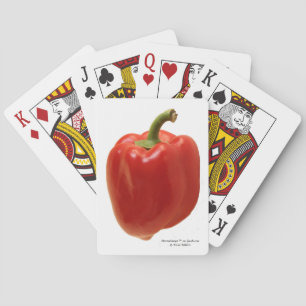 Red Bell Pepper. Färsk från Mexiko Casinokort