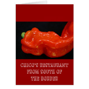 Red Bell Pepper Hälsningskort