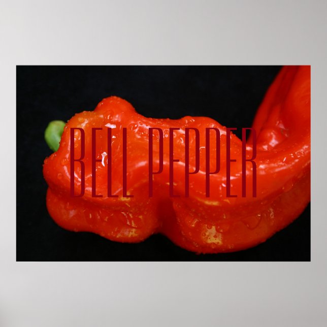 Red Bell Pepper Poster (Framsidan)