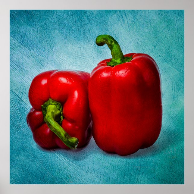 Red Bell Peppers Poster (Framsidan)
