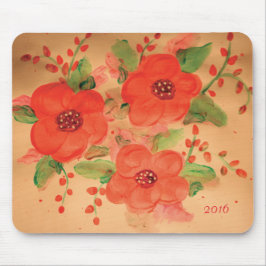 Red Bella Mouse Pad Musmatta