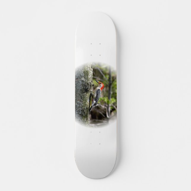 Red Belllied Woodpecker Mini Skateboard Bräda 18,5 Cm (Framsida)