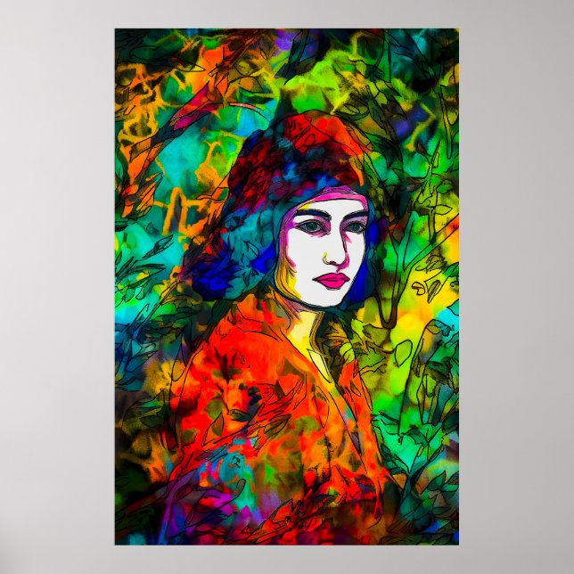 Red Beret Poster (Framsidan)