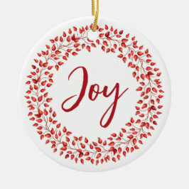 Red Berries WandeCorporate jul Ornament