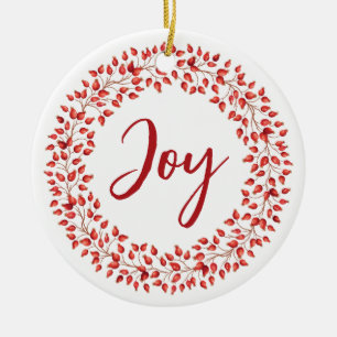 Red Berries WandeCorporate jul Ornament