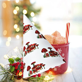 Red Berry Garden Greenery Toadstool Magic Mushroom