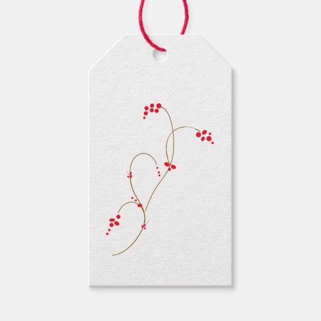 Red Berry Märkre Set Presentetikett (Framsidan)