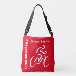 Red Bicycle Courier Kor Body Bag Axelväska