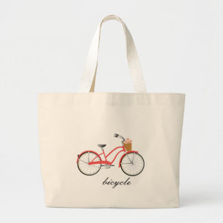 Red Bicycle Jumbo Tygkasse