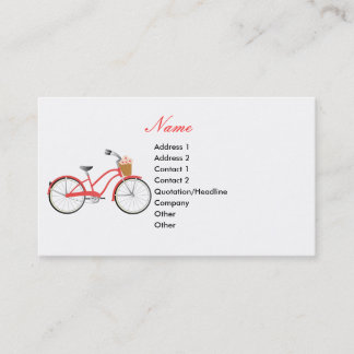 Red Bicycle Visitkort