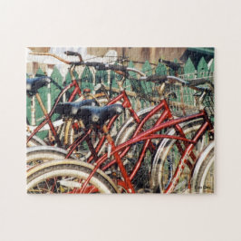 "Red Bicycles" Jigszawa Puzzle Pussel