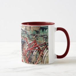 "Red Bicycles" Mugg