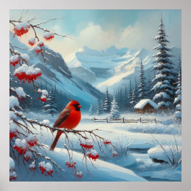 Red Bird and Winter Ligcape 7 Poster (Framsidan)