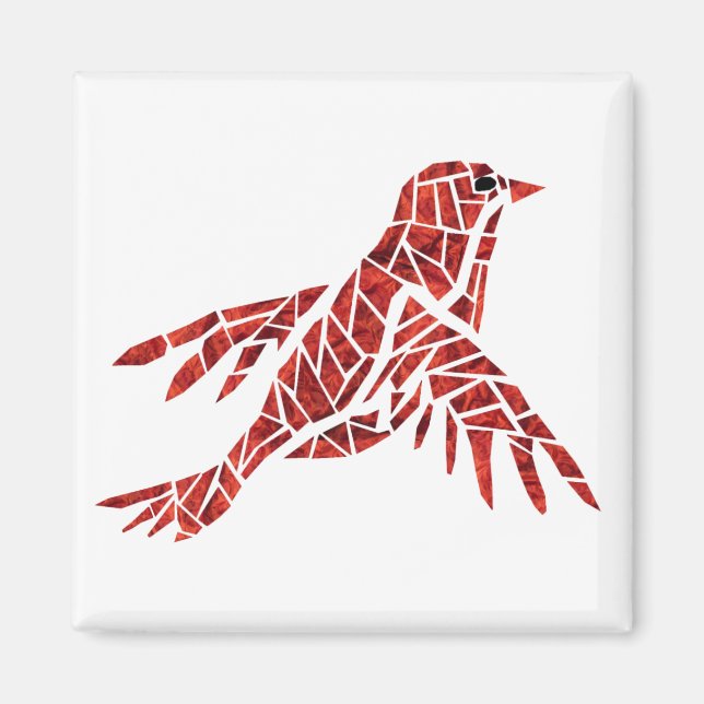 Red Bird Magnet (Framsidan)