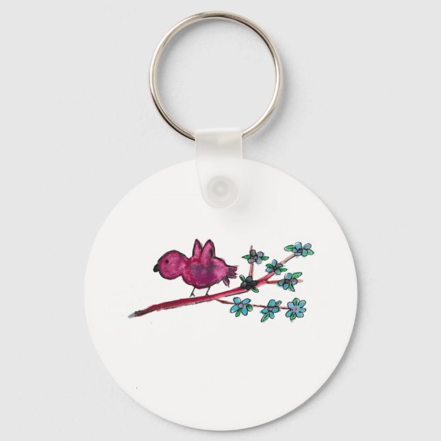 Red Bird Nyckelring (Framsida)