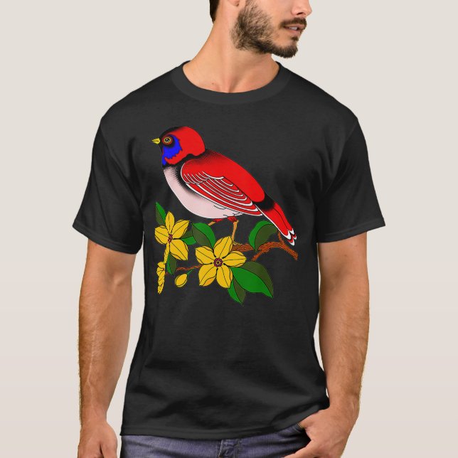 Red Bird T Shirt (Framsida)