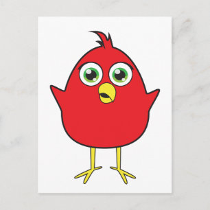 Red Bird Vykort
