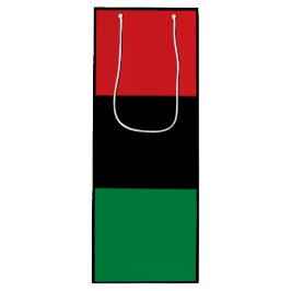 Red Black and Grönt Vin Gift Bag