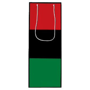 Red Black and Grönt Vin Gift Bag