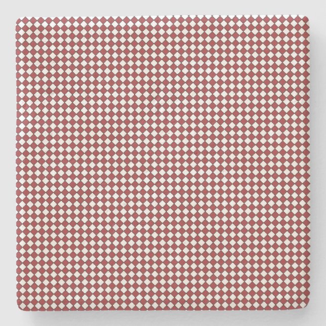 Red, Black and White Gingham underlägg (Framsidan)