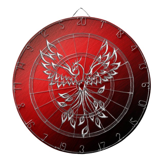 Red Black Ashes och Phoenix Regulation Darttavla (Framsidan)