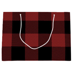 Red Black Buffalo Check Play