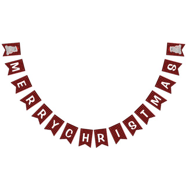 Red Black Buffalo Play God jul Vimplar (Alla)