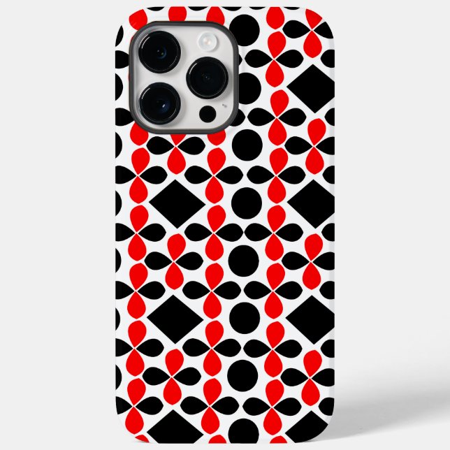 Red Black Geometric (Baksida)