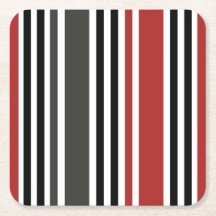 Red Black Grått Lodrät Rand Mönster