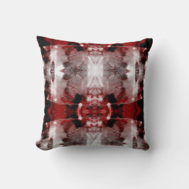 Red Black Grått White Native American Southwest Lo Kudde