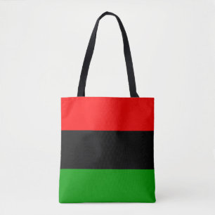 Red, Black, Grönt Pan African Flagga Tygkasse