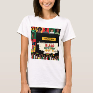 Red Black History Month Honoring Legacy T Shirt