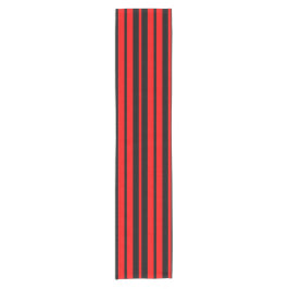 Red Black Lodrät Rand Mönster