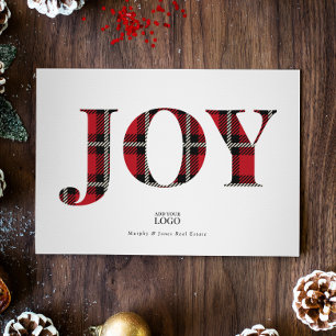 Red Black Play Joy Brany Logotyp-julkort Inbjudningar